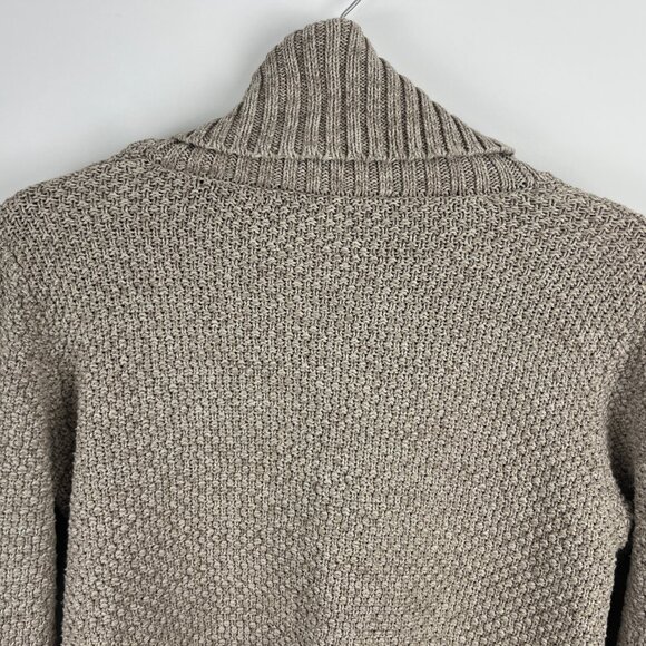 Hilary Radley Sweater Size L Cowl Neck Long Sleeve 70% Cotton 30% Polyester - Picture 7 of 9